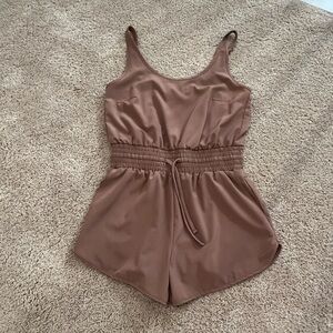 Vanilla Star Brown Romper